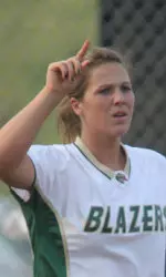 Kayla Harris tossed her second-career one-hitter on Saturday.