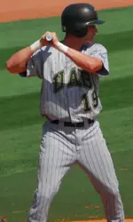 Cody McMurry already has three RBI in the suspended game.