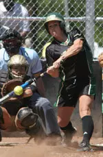 Kayla Harris provided the Blazers with two runs in game two, with her third home run of the season.