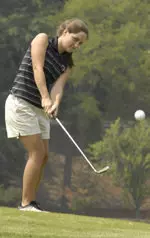 Sophomore Carolyn Cochran shot a 75 on the final day of the Crimson Tide Classic.