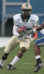 WR Mike Jones caught four passes for 150 yards and a pair of TDs in Sunday's scrimmage.