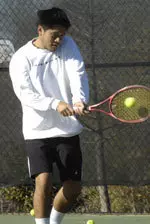 Brian Ly provided UAB's only singles win against Alabama Wednesday.