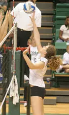Andrea Lalic will provide depth for the Blazers at the outside hitter position.