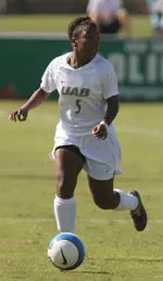 Junior Danielle Blair had two shots in UAB's 1-0 loss to USF on Friday.