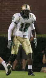 Senior Will Dunbar and the Blazers will practice in shoulder pads for the first time Wednesday.