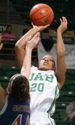 Junior Erica Simpson and the Blazers will participate in C-USA's Classroom on the Court this season.