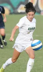 Junior Danya Barsalona was named Co-MVP of the UAB Nike Classic tournament.
