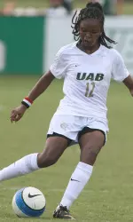 Junior Ayana Russell and the Blazers fell 4-1 at Vanderbilt Sunday.