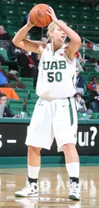 Junior Amanda Scott and the Blazers will play at Houston on Friday and at Rice on Sunday.