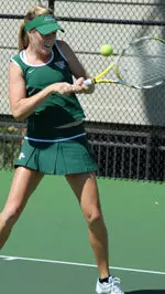 Jenny Cape and the Blazers won all eight matches they played Saturday.