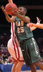 Channing Toney had nine rebounds to help keep UAB in charge.