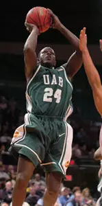 Robert Vaden scored 18 points for UAB.