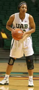 Junior Erica Simpson had nine points and three rebounds in UAB's loss to Southern Miss on Thursday.
