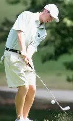 Senior John Darby carded a one-under par 141 through the opening two rounds of the Gary Koch Intercollegiate.