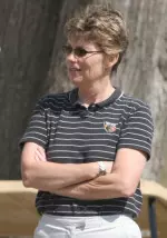 UAB head coach Kim Wilcox and the Blazers are in 16th place after 36 holes at the Waterlefe Invitational.