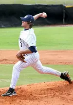 Wes Holley had a 2.33 ERA in his freshman year at Wallace State.