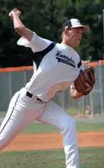 Aaron Warren was an all-county pitcher last season at Sandy Creek High School.