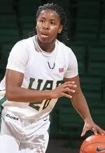 Freshman guard Jala Harris leads UAB with 13.3 points a game.
