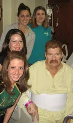 The UAB women's golf team, along with members of the Golden Girls, visited the Birmingham VA on Thursday.