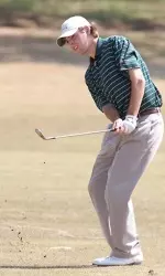 Senior Kaylor Timmons, playing in his first tournament of the year, shot a 5-over 145 to lead UAB through two rounds of the Gator Invitational.