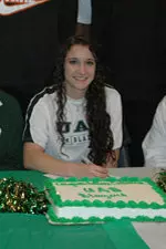 Callerina Key will be a heptathlete for the Green and Gold in 2010.