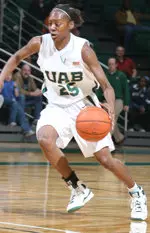 Britney Jones scored a career-high 31 points as the Blazers fell to East Carolina, 70-60.