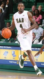 Senior guard Paul Delaney III leads UAB in assists and steals.