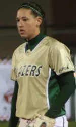 Natalie Mitchell went 5-for-6 with five RBI in the Blazers' two victories on Saturday.