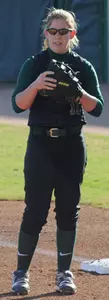 Andrea Rogers recorded two hits and a RBI in the loss to No. 2 Alabama.