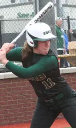 Andrea Rogers went 3-for-4 with a two-run home run in the 6-5 win over Saint Louis.