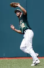 Brint Hardy hit his first home run of the season in Saturday's second game.