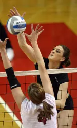 Andrea Lalic and the Blazers play in their first spring event this weekend.