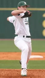 Colin McMurry pitched a scoreless eighth inning in relief.