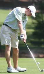 Junior John Darby is in a tie for sixth place overall through two rounds of the Seminole Intercollegiate.