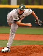 Kyle Roberson had a no-hitter broken up in the ninth inning Saturday.