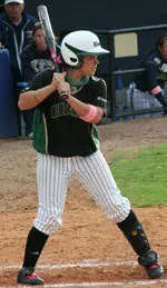Cameron Skates recorded four RBI on the afternoon with a home run and a double agianst the Owls.