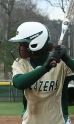 Martina Landrum combined for three hits in two games to lead UAB at the plate agianst Troy.