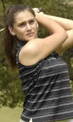 Jaime Brabb shot a 79 during round one of the Lady Rebel Intercollegiate.