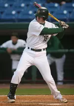 Luke Stewart homered and drove in five runs Saturday.