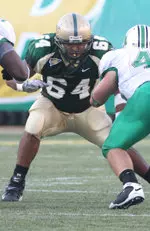 Sophomore Greg Calhoun and the Blazers practiced twice on Monday.