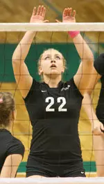 MacKenzie Wilson returns for her sophomore season as one of the Blazers' setters.