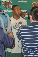 Senior quarterback Joe Webb talks about the upcoming season at UAB's preseason media day Thursday.