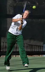 Brittany DeFelice won her singles flight for UAB.