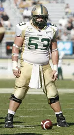 Senior center Jake Seitz and the Blazers are preparing for their first road game of the season at Troy on Saturday.