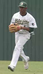 Jamal Austin started 46 games as a freshman center fielder for UAB in 2009.