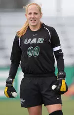 Goalkeeper Kate Blankenship has been a key part of UAB's 6-0 start to the season.