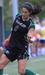 Junior forward Carolyn Polcari tallied two goals against Southern Miss.