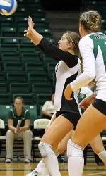 Heather Thomas ranks 12th in the nation with a 5.52 digs-per-set average.