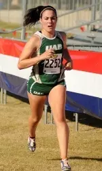 Clara Cid ran a personal-best 5K Saturday.