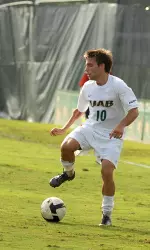 Senior midfielder Kevin Sawchak earned UAB's first conference player of the week award on Monday.